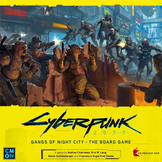 Cyberpunk 2077: Gangs of Night City Board Games CMON 