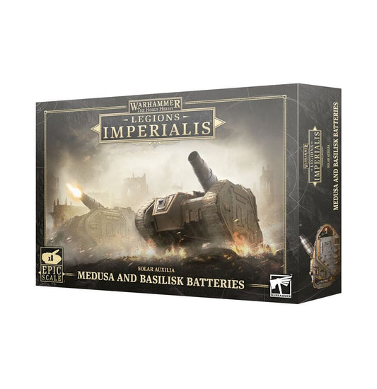 Legions Imperialis: Medusa and Basilisk Batteries Miniatures Games Workshop 