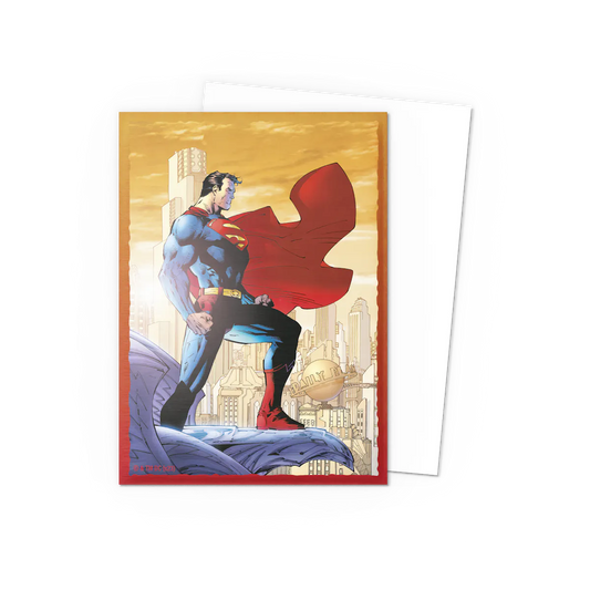 Superman 2 - Brushed Art Standard Size Sleeves Card Sleeves Dragon Shield 
