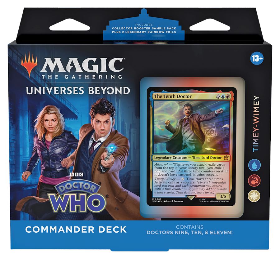 MTG: Doctor Who™ Commander Decks CCG Wizards of the Coast Timey-Wimey 