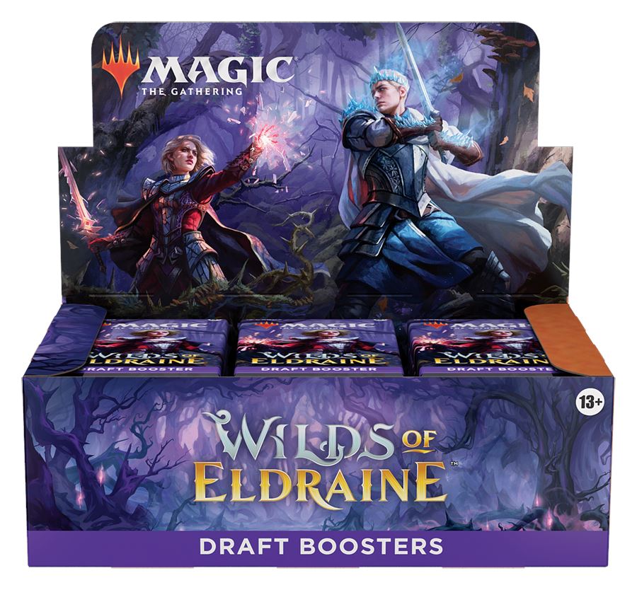 MTG: Wilds of Eldraine Draft Booster Display CCG Wizards of the Coast 
