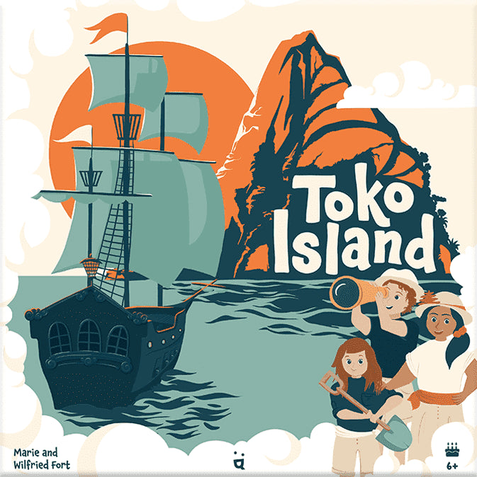 Toko Island - Gioco Da Tavolo Cooperativo Helvetiq, 6+ Anni, Gioco Di Memoria Con 4 Livelli Di Difficoltà