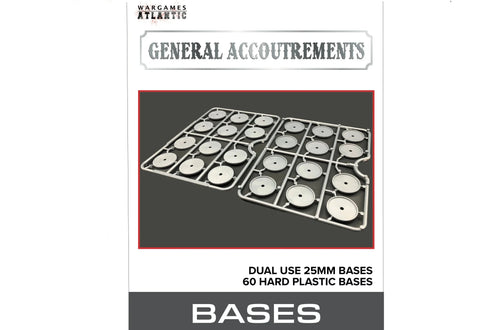 25mm Dual Use Bases Miniatures Wargames Atlantic