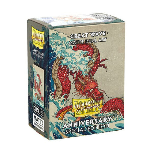 25th Anniversary: Special Edition (Great Wave) - Dual Matte Art Standard Size Sleeves Card Sleeves Dragon Shield