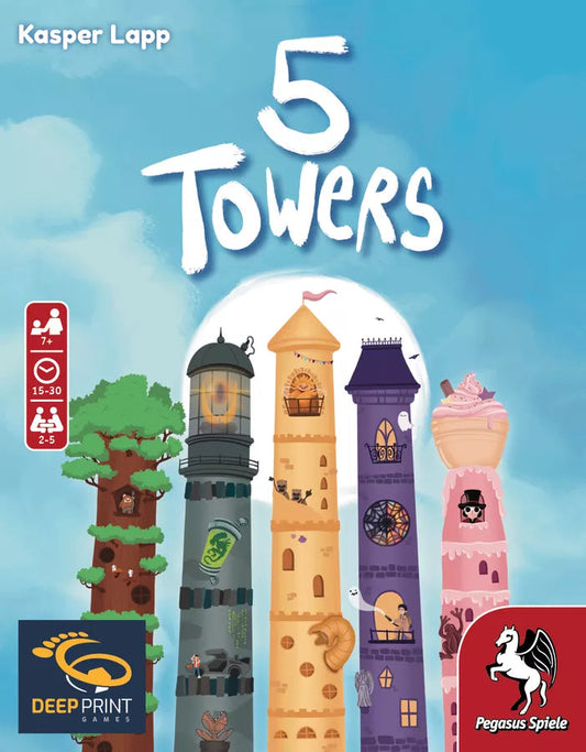 5 Towers Board Games Pegasus Spiele 