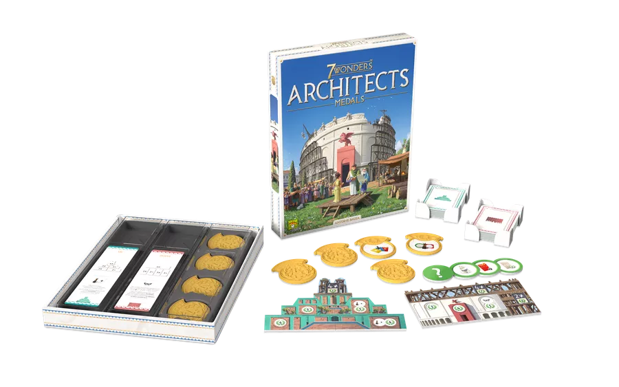7 Wonders: Architects – Medals Card Games Repos