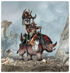 Warhammer AoS: Ogor Mawtribes: Morga The Mighty - Overtyrant / Tyrant on Glutthorn
