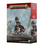 Warhammer AoS: Ogor Mawtribes: Morga The Mighty - Overtyrant / Tyrant on Glutthorn