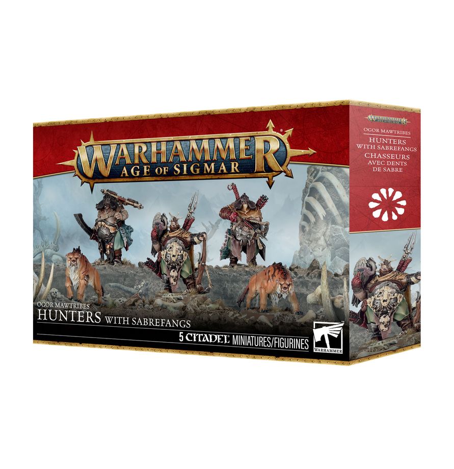 Warhammer AoS: Ogor Mawtribes: Hunters with Sabrefangs