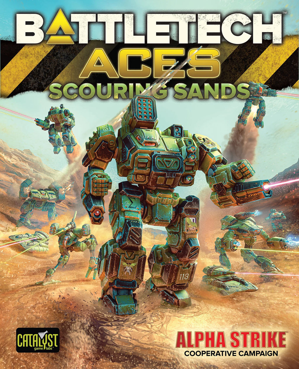 BattleTech Aces Scouring Sands - Alpha Strike