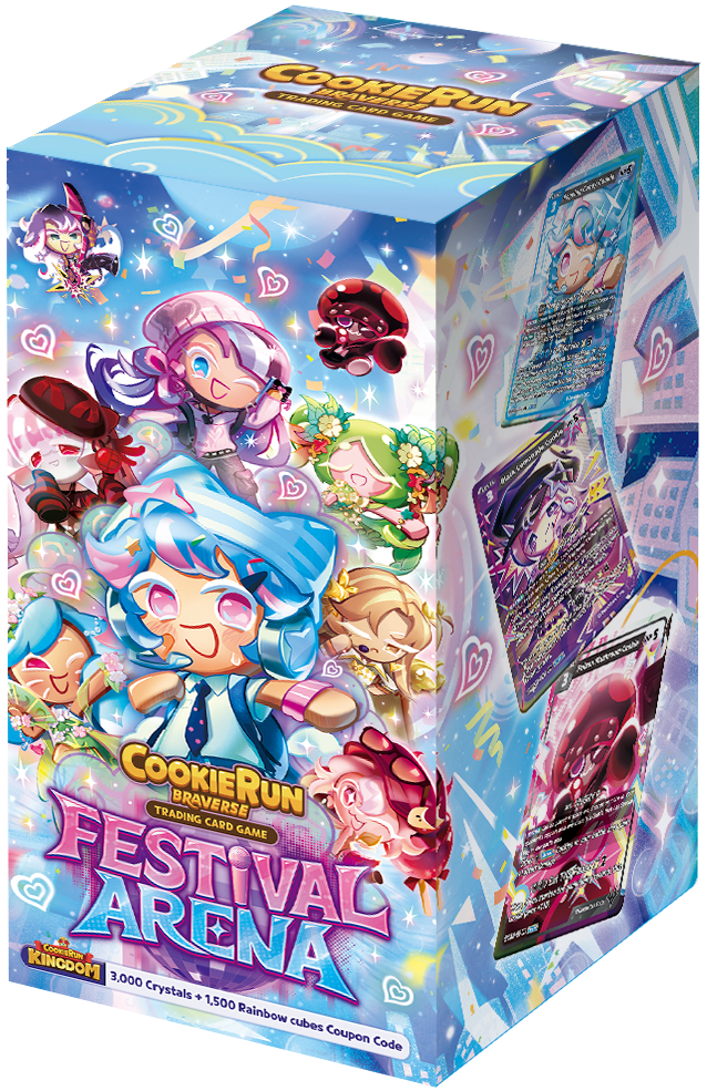 Cookie Run Braverse TCG: Festival Arena - Booster Display