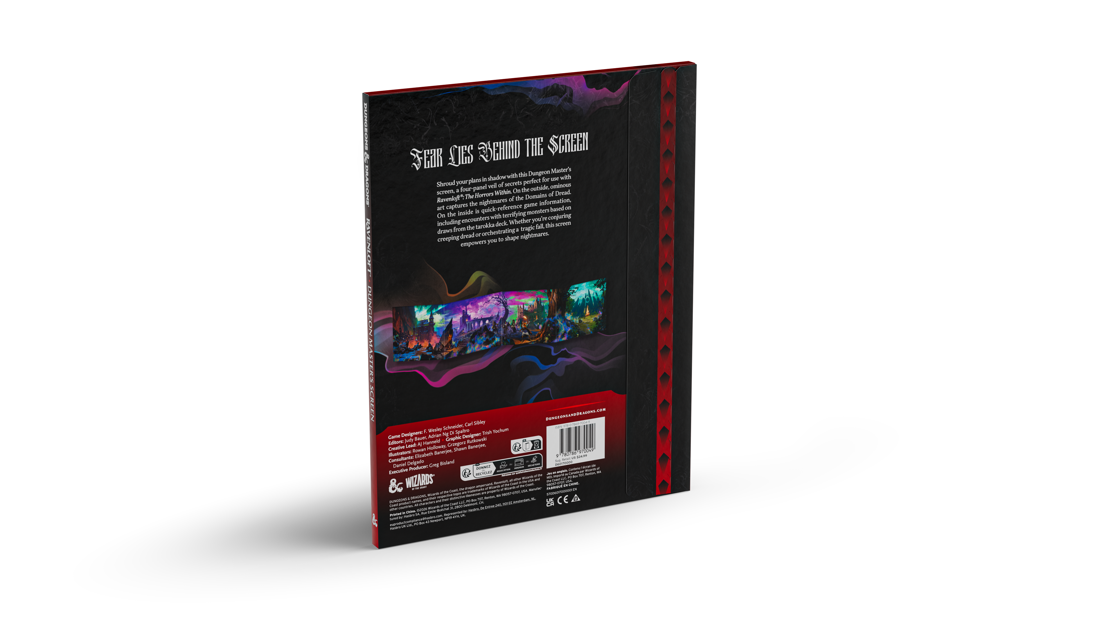 Ravenloft: The Horrors Within - Dungeon Master's Screen (DM Screen)