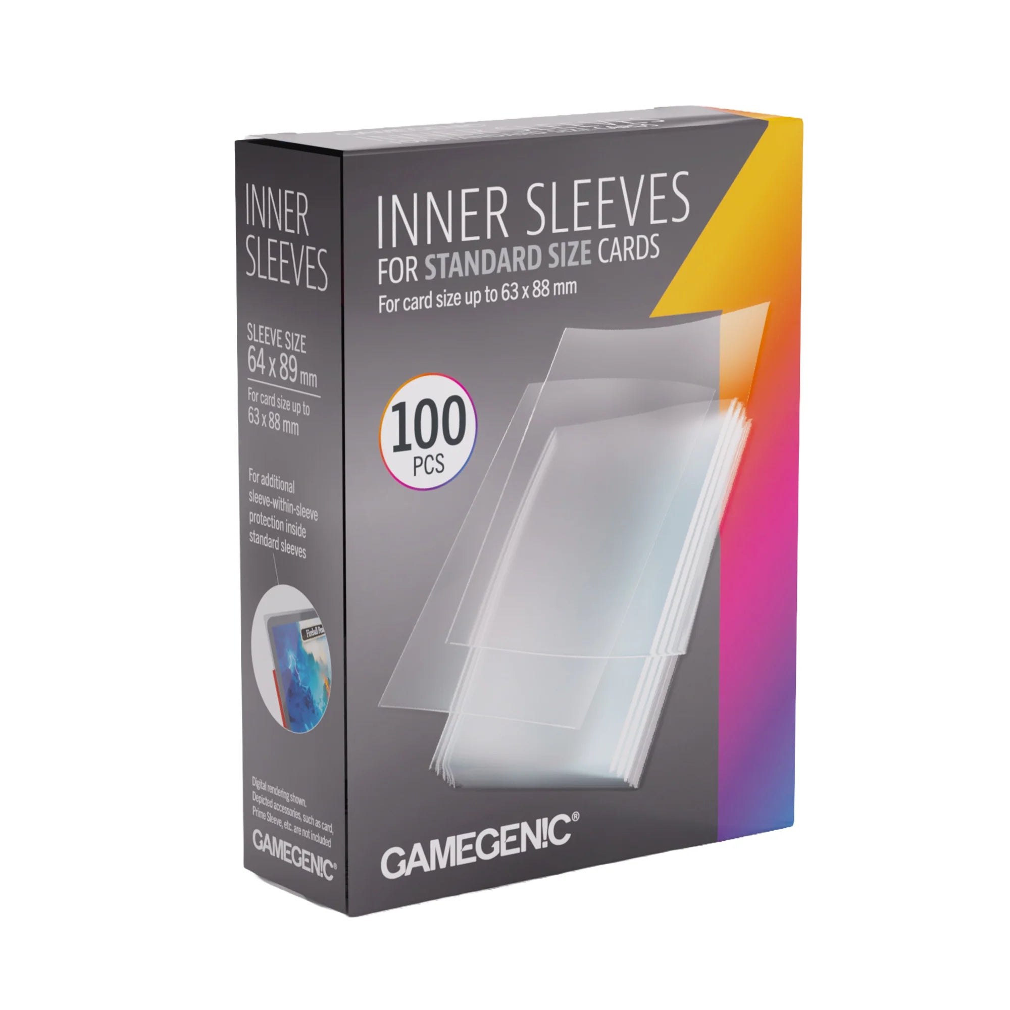 Gamegenic Inner Sleeves (64 x 89)