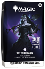 Magic The Gathering: Foundations Commander Decks