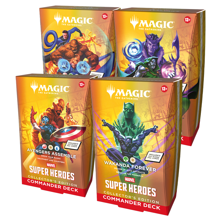 Magic The Gathering: Marvel Super Heroes Commander Deck (Collector)