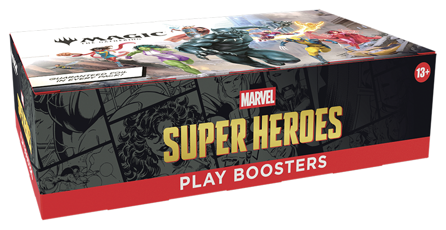 Magic The Gathering: Marvel Super Heroes: Play Booster Display