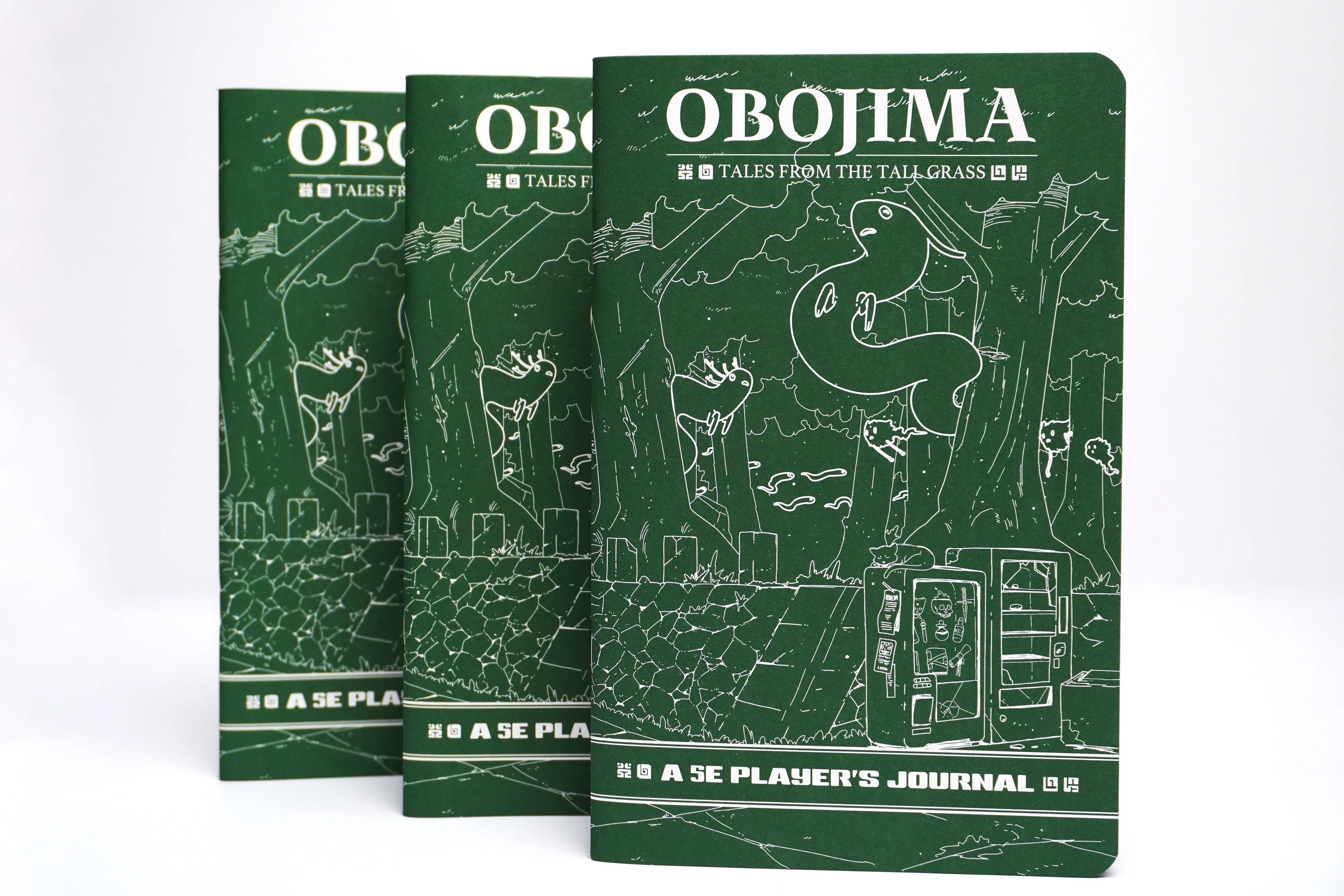 Obojima: Tales from the Tall Grass – Player Journals (3-Pack)
