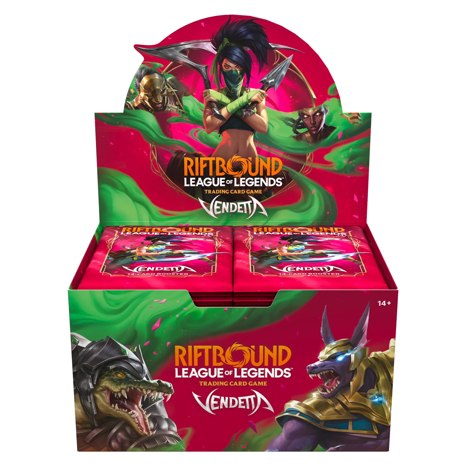 Riftbound Vendetta Booster Display