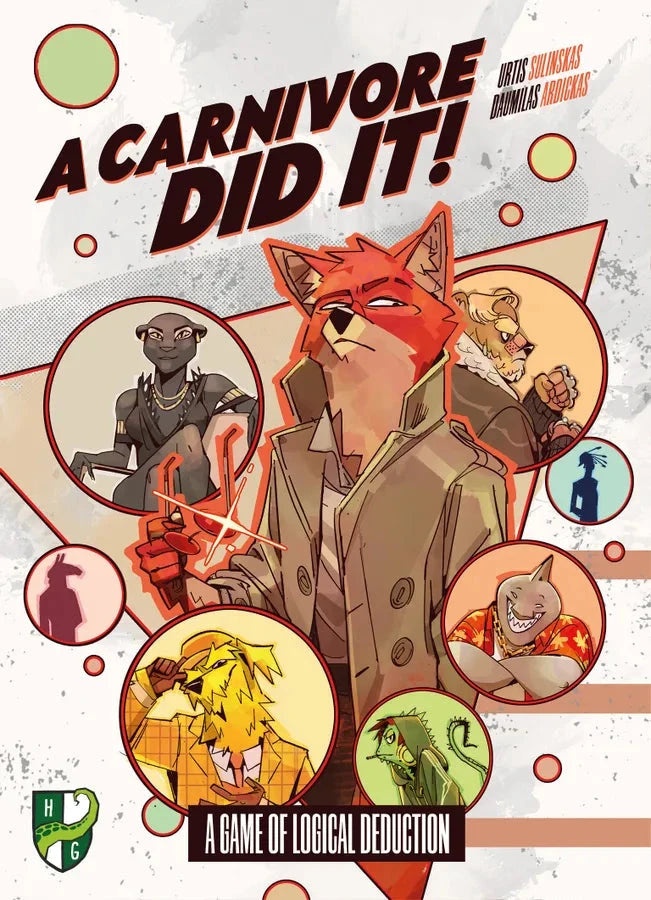 A Carnivore Did It! Board Games Horrible Guild 