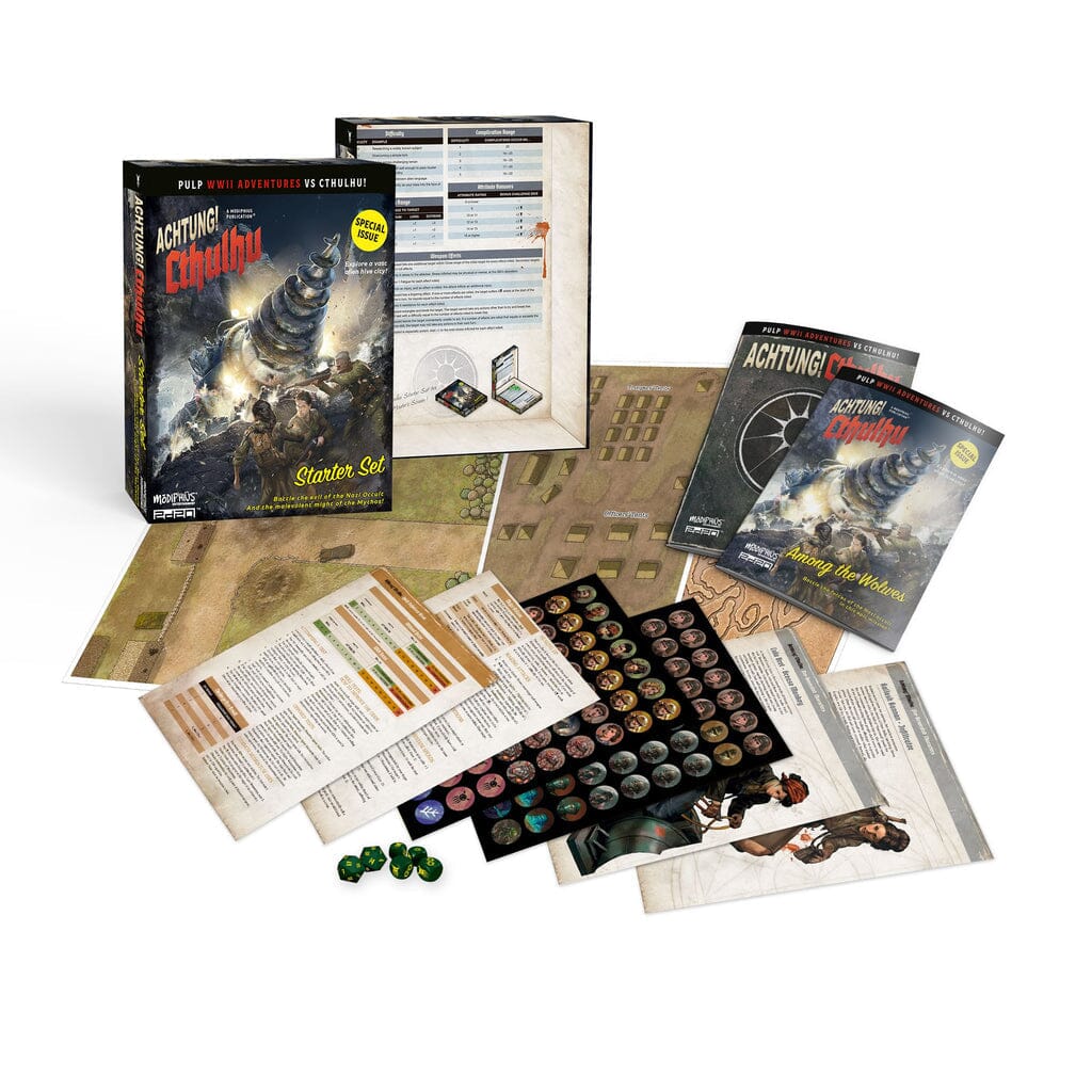 Achtung! Cthulhu 2d20 Starter Set RPG MODIPHIUS