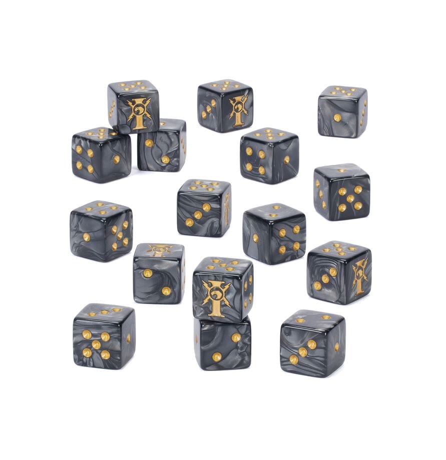Adeptus Custodes Dice (2026) Dice Sets & Games Games Workshop 