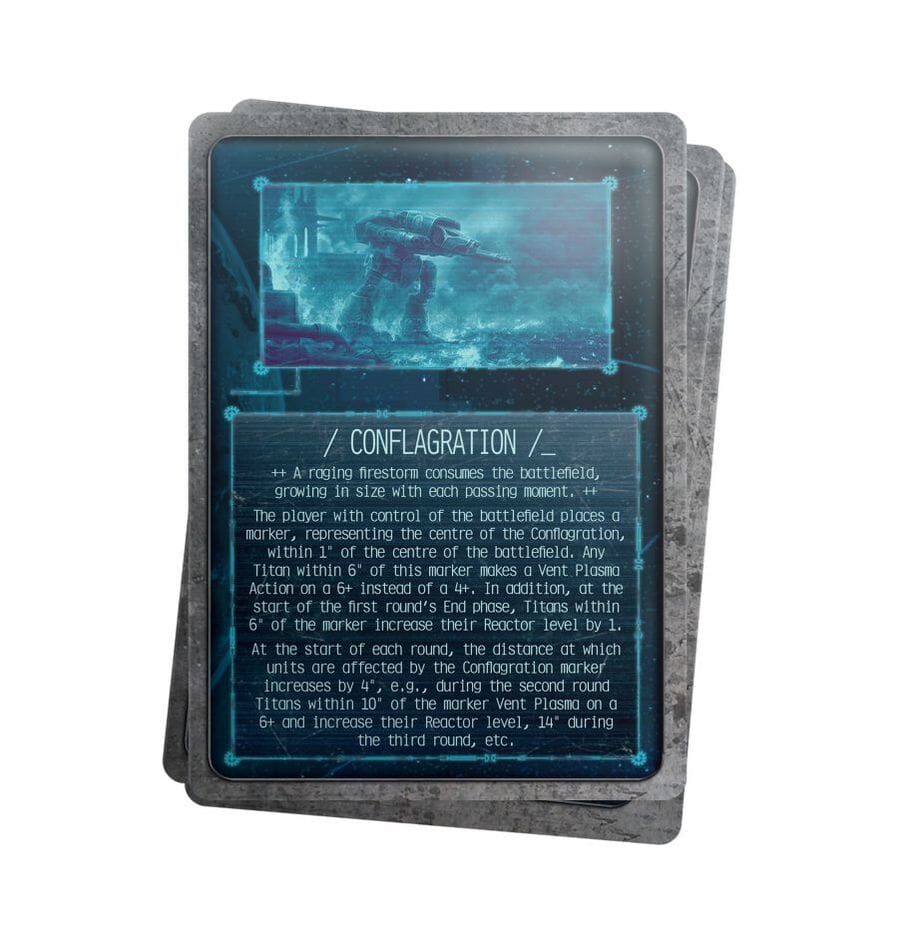 Adeptus Titanicus: Open Engine War Card Pack Miniatures Games Workshop