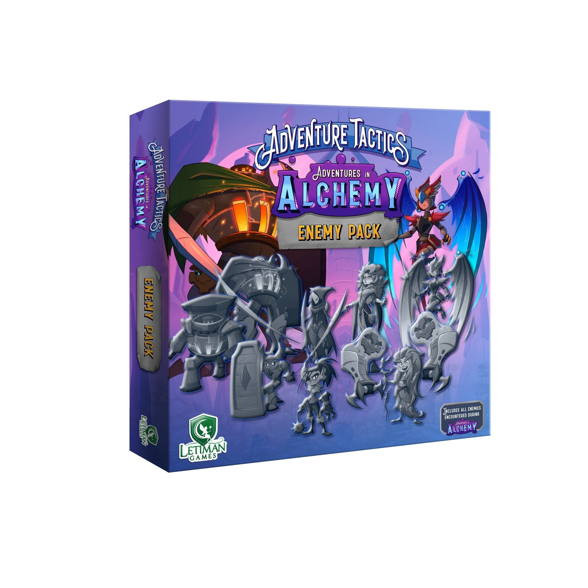 Adventure Tactics: Adventures in Alchemy - Enemy Pack Board Games Letiman Games
