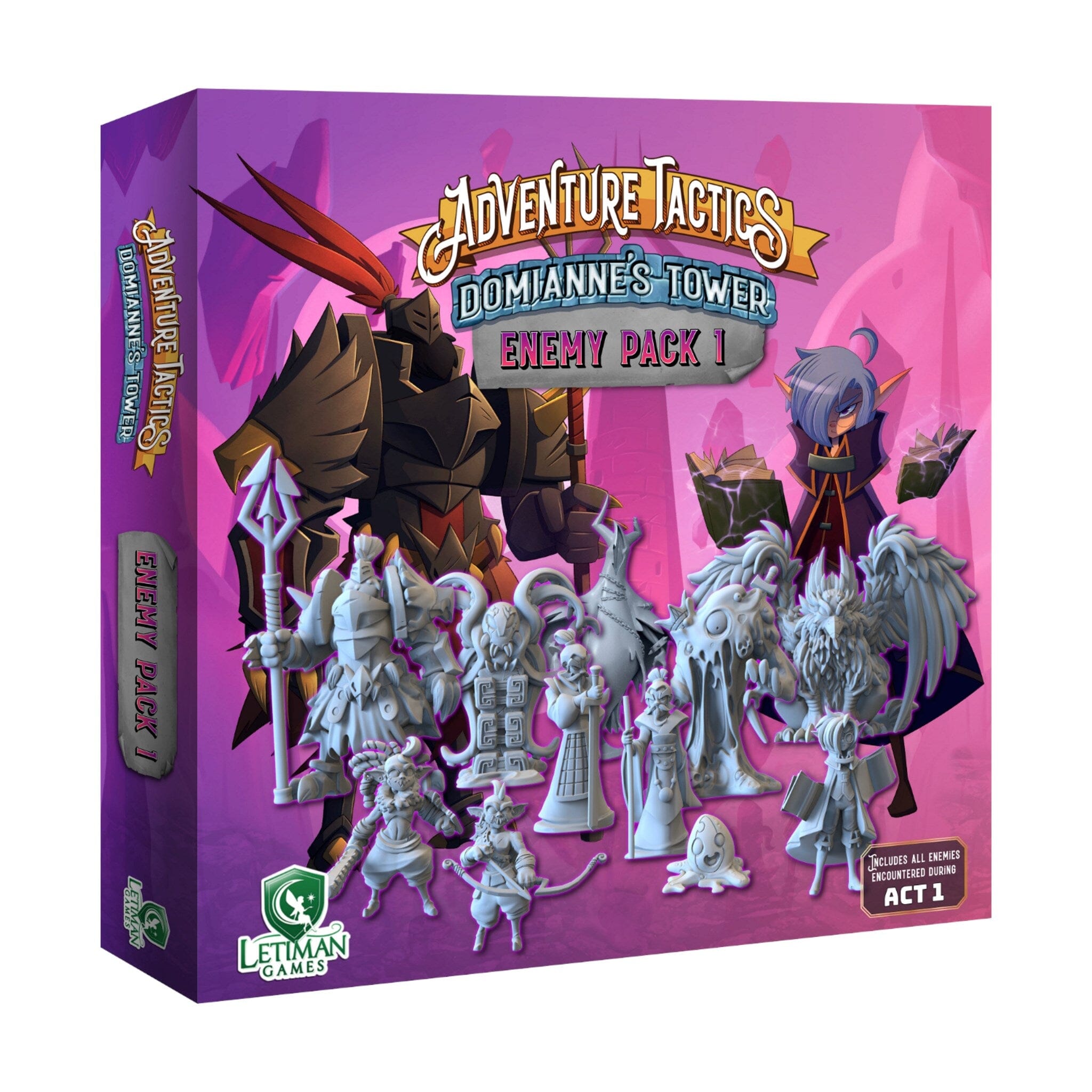 Adventure Tactics: Domianne's Tower – Enemy Pack 1 Board Games Letiman Games