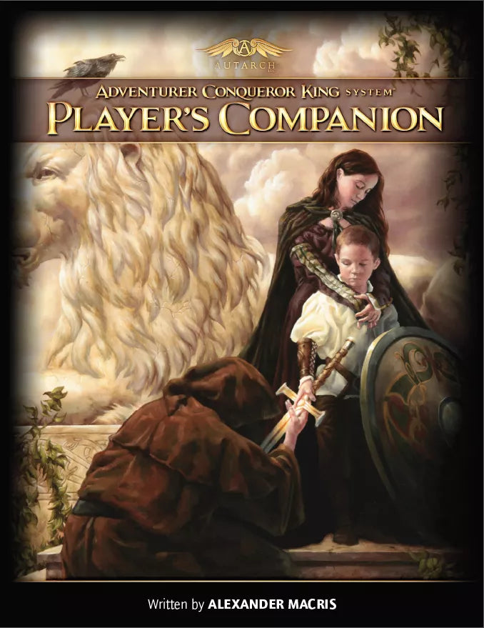 Adventurer Conqueror King System Player's Companion RPG Autarch