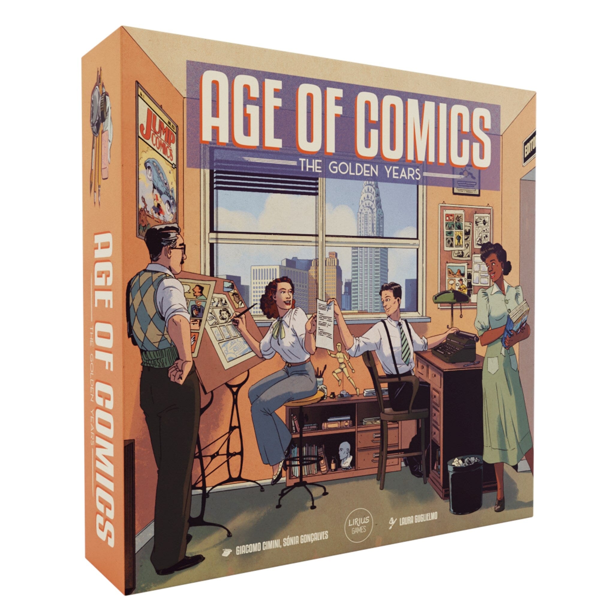 Age Of Comics: The Golden Years Board Games Lirius Games