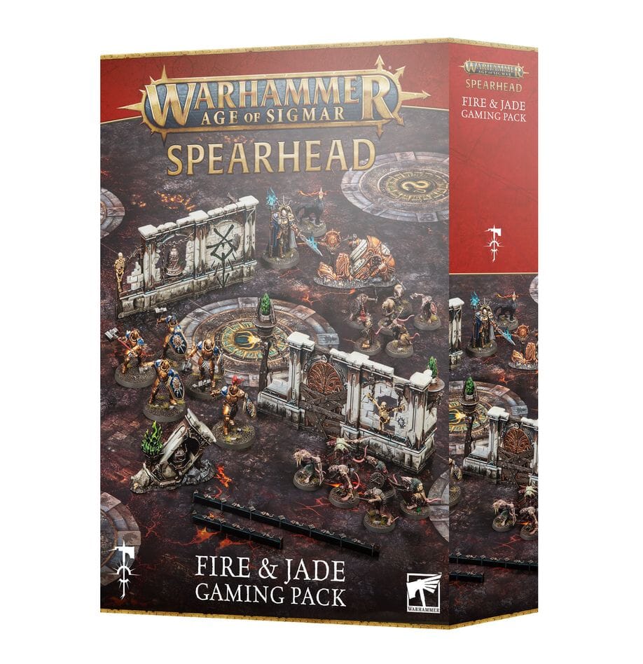 Age of Sigmar: Spearhead - Fire & Jade Gaming Pack Miniatures Games Workshop