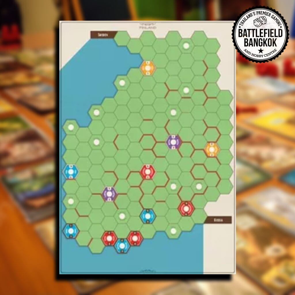 Age of Steam Deluxe: Hungary & Finland Maps Expansion [Boardgame] Board Games Eagle-Gryphon Games 