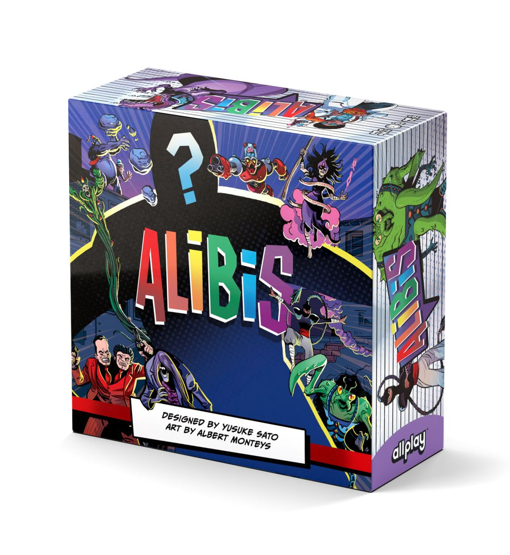 Alibis Board Games Allplay 