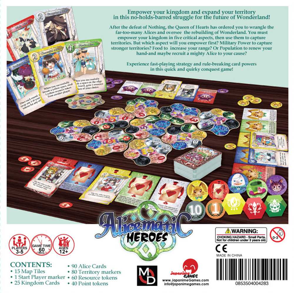 Alicematic Heroes Board Games Japanime Games
