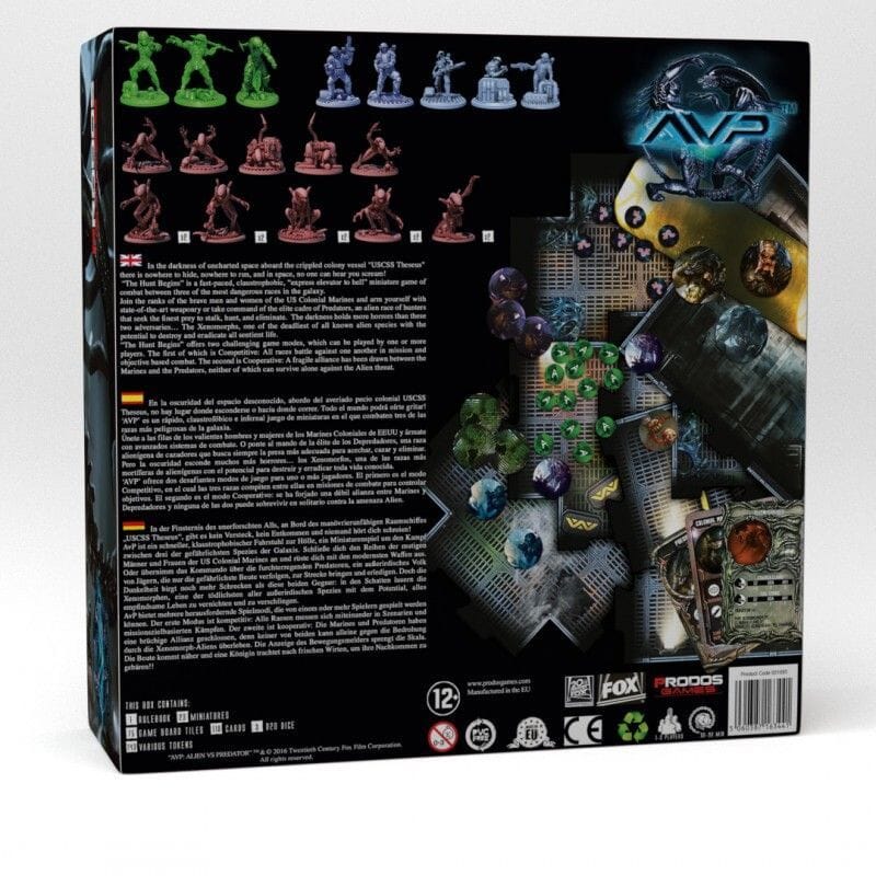 Alien vs Predator: The Hunt Begins (Second Edition) Miniatures Prodos Games