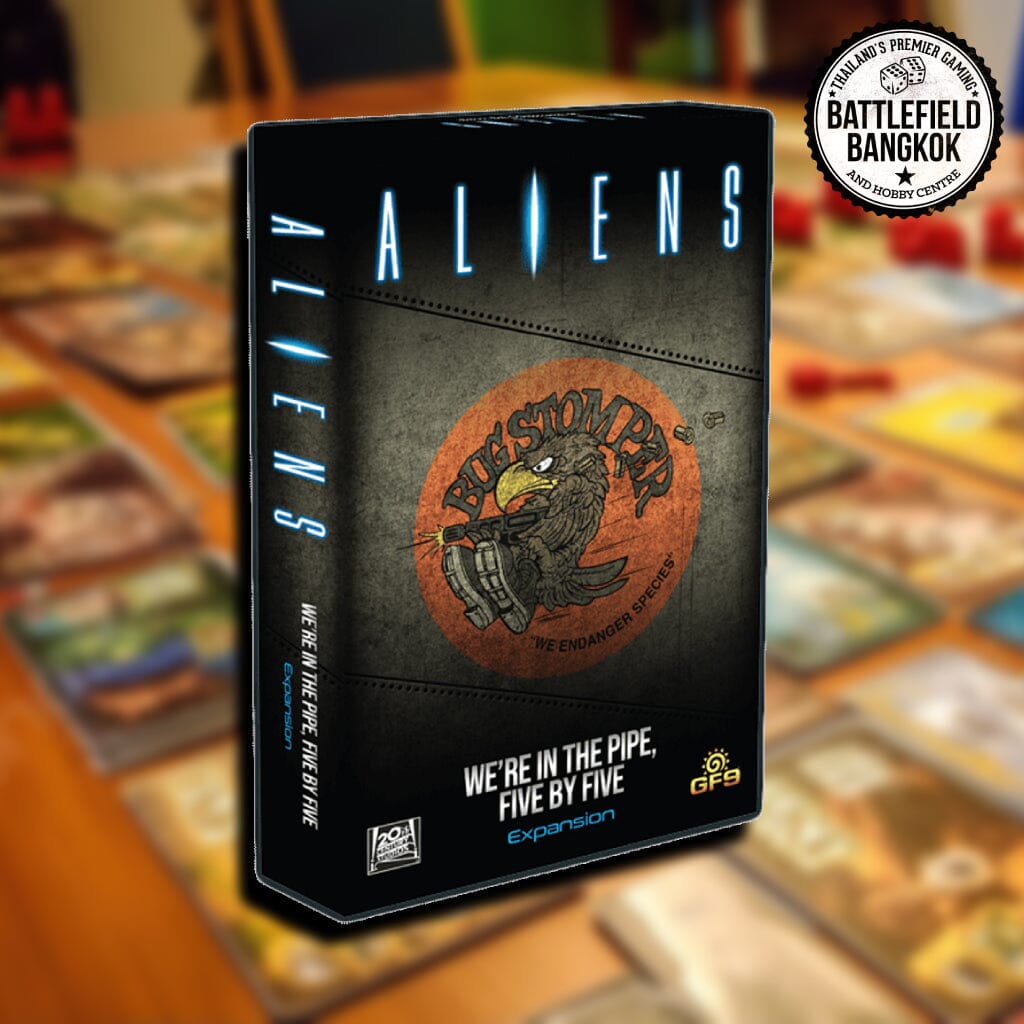 Aliens: Five by Five Updated Edition Expansion [Boardgame] Board Games Pegasus Spiele 
