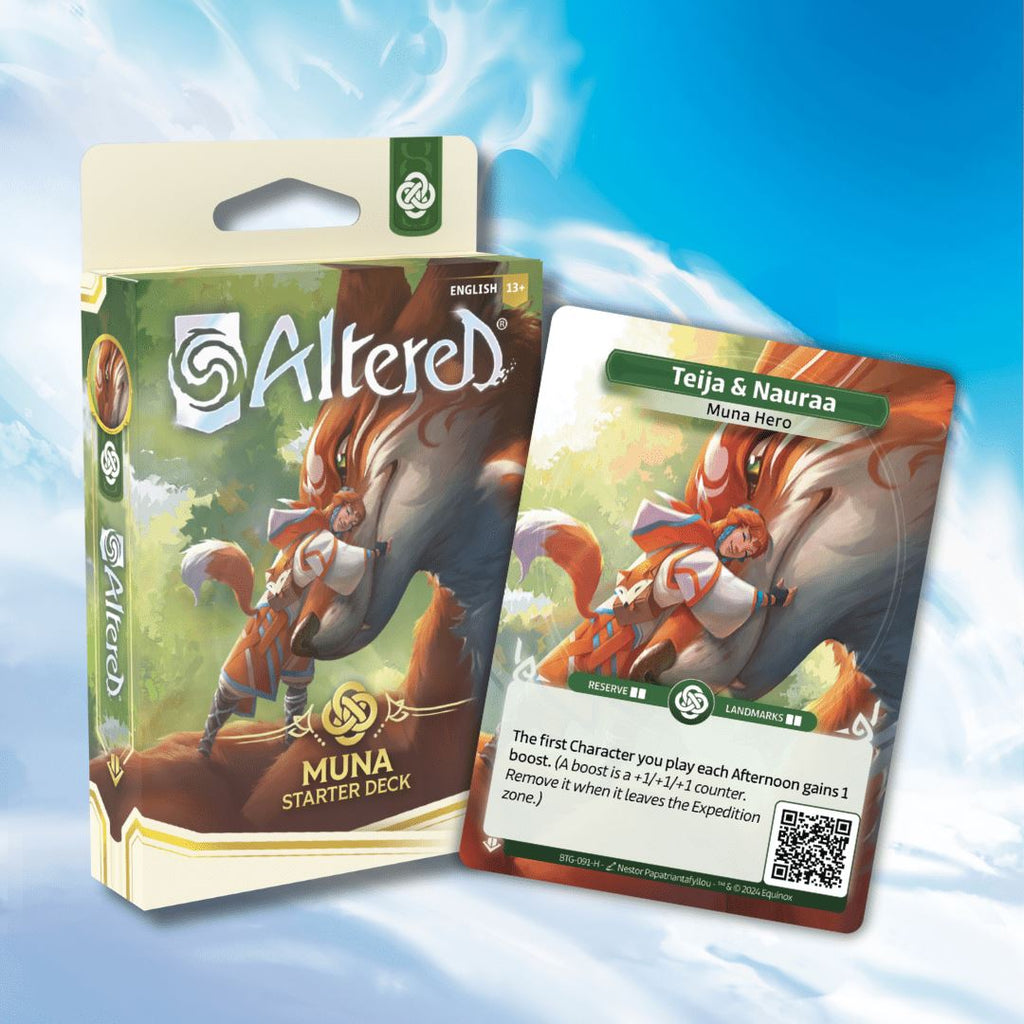 Altered® TCG: Starter Deck Card Games Altered TCG by Equinox Muna