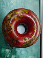 Antique Wooden Dice Vault Battlefield Bangkok