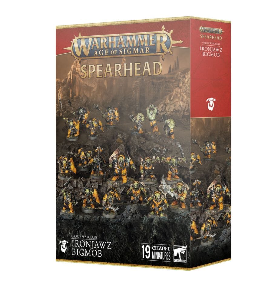 AoS Spearhead: Orruk Warclans - Ironjawz Bigmob Miniatures Games Workshop