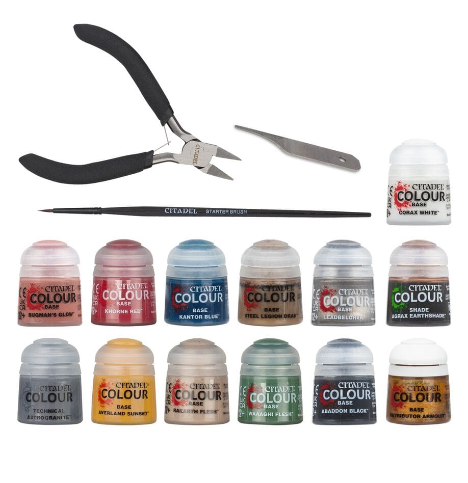 AoS Warhammer Paints + Tools Set (2024) Paint Games Workshop