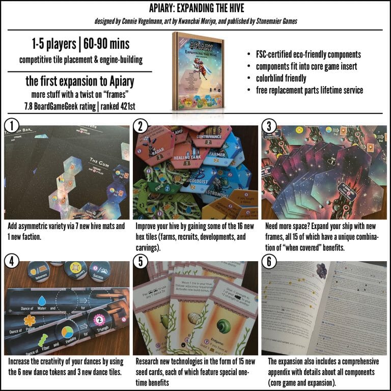 Apiary: Expanding The Hive Board Games Stonemaier