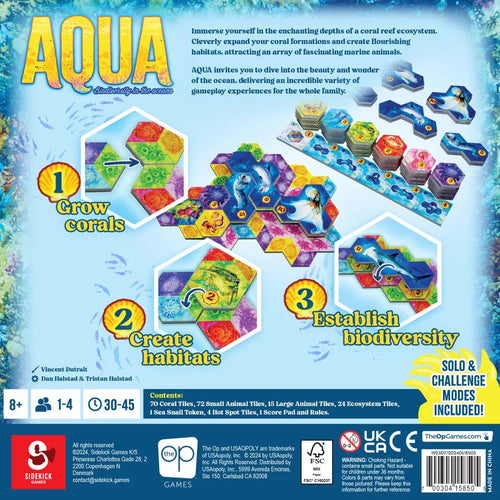 AQUA: Biodiversity in the Oceans Board Games Sidekick Games