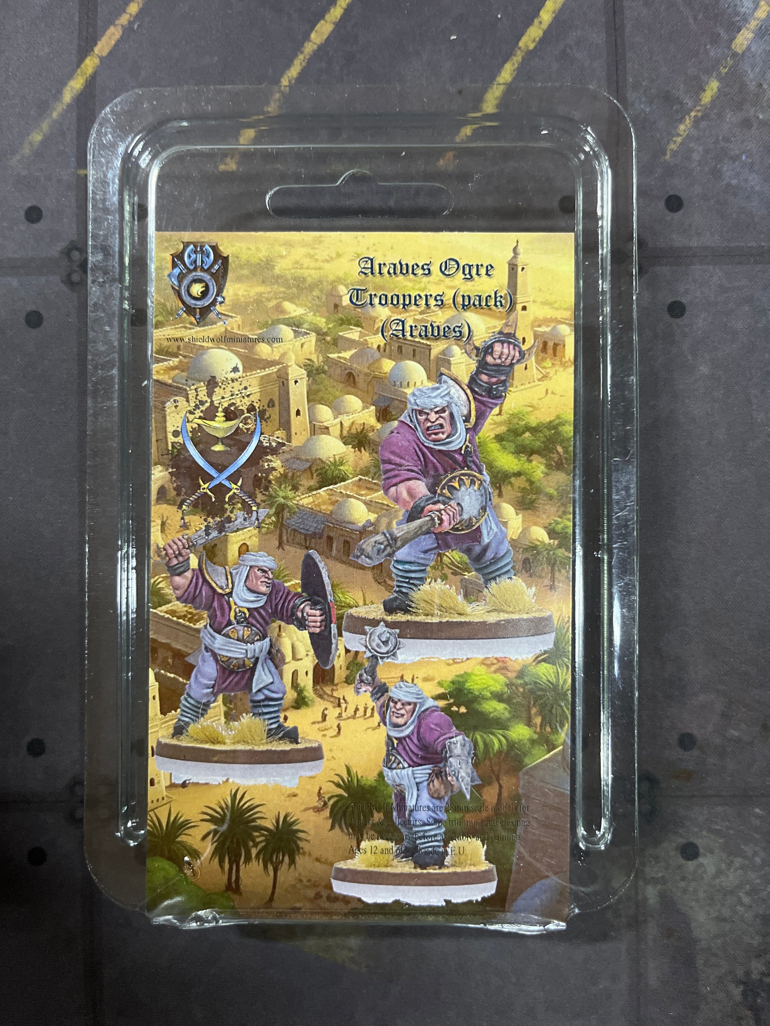 Araves: Ogre Troopers Miniatures Shieldwolf Miniatures