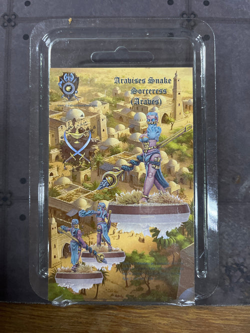 Araves: Snake Sorceress Miniatures Shieldwolf Miniatures