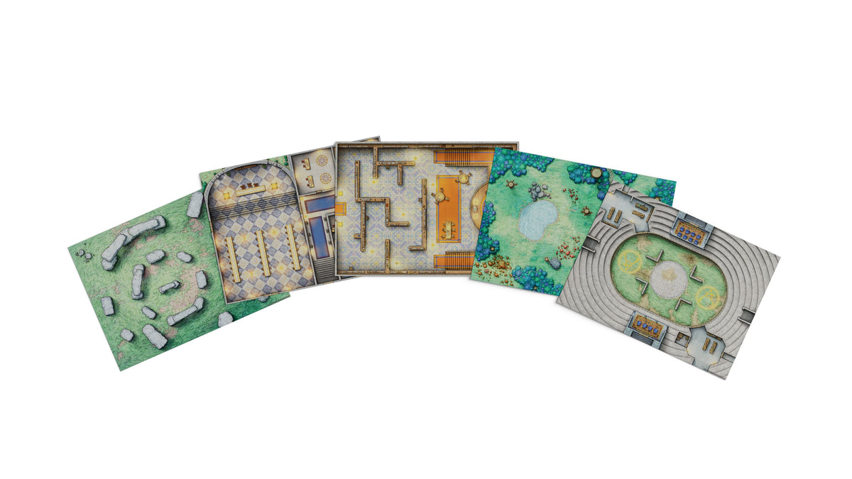 Arcana Unleashed: Map Pack RPG Wizards of the Coast 