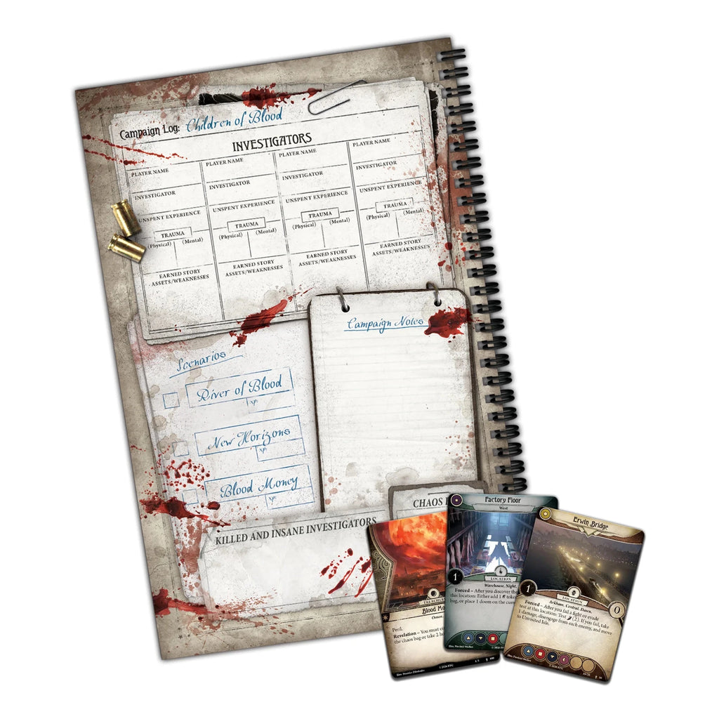 Arkham Horror LCG Children of Blood Scenario Pack LCG FFG 