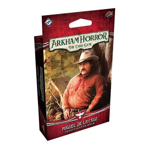 Arkham Horror LCG: The Card Game - MIGUEL DE LA CRUZ INVESTIGATOR DECK LCG FFG 