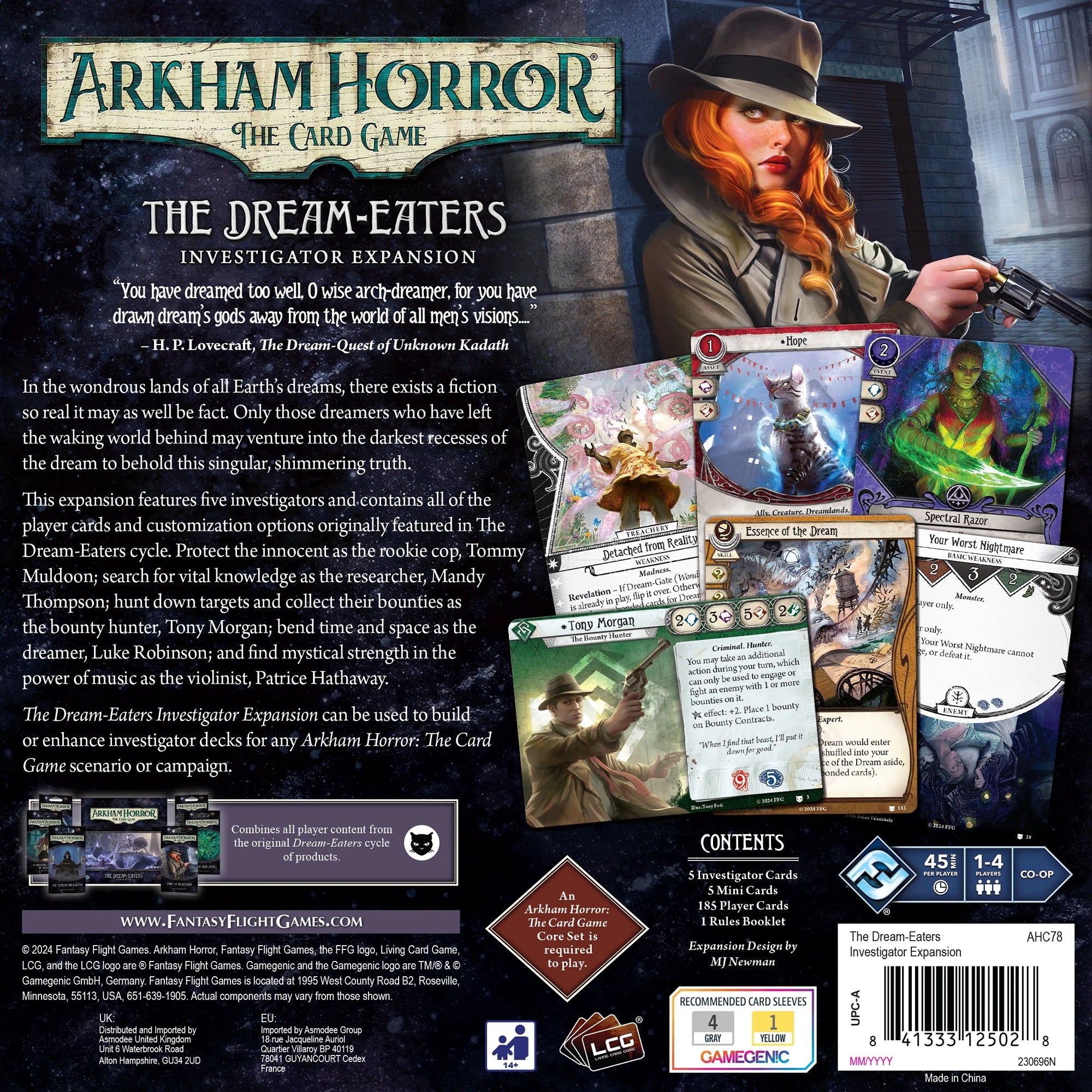 Arkham Horror LCG: The Dream-Eaters Investigator Expansion LCG FFG