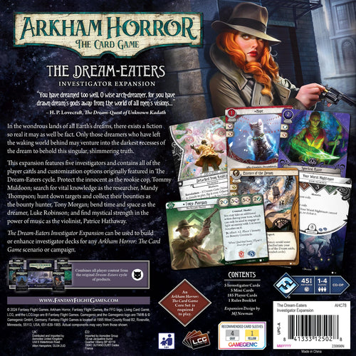 Arkham Horror LCG: The Dream-Eaters Investigator Expansion LCG FFG