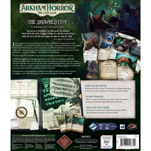 Arkham Horror LCG: The Drowned City Campaign Expansion LCG FFG